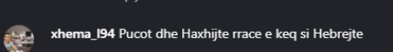 Хаџиите најлоша раса како евреите.